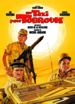 Un taxi pour Tobrouk - French DVD movie cover (thumbnail)