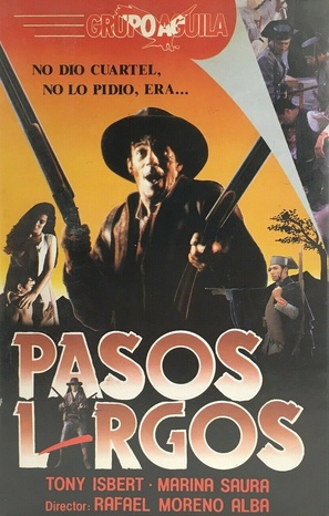 Pasos Largos: El &uacute;ltimo bandido andaluz - Spanish VHS movie cover (thumbnail)