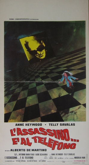 Assassino... &egrave; al telefono, L&#039; - Italian Movie Poster (thumbnail)