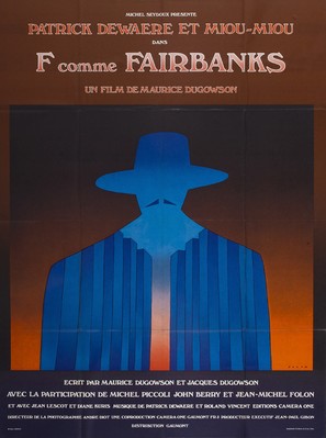F comme Fairbanks - French Movie Poster (thumbnail)