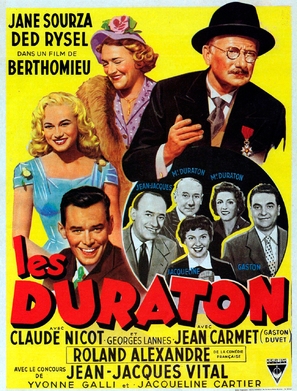 Les Duraton - Belgian Movie Poster (thumbnail)