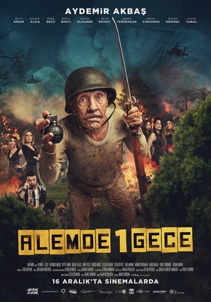 Alemde 1 Gece - Turkish Movie Poster (thumbnail)