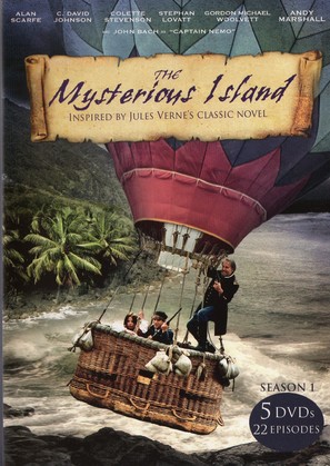 &quot;Mysterious Island&quot; - DVD movie cover (thumbnail)