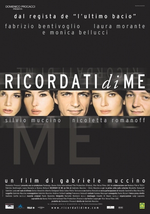 Ricordati di me - Italian Theatrical movie poster (thumbnail)