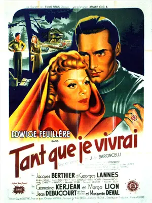 Tant que je vivrai Poster
