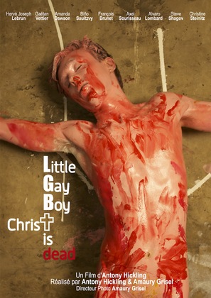 Little Gay Boy, chrisT is Dead - French Movie Poster (thumbnail)