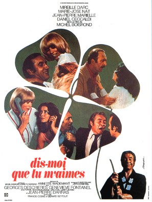 Dis-moi que tu m&#039;aimes - French Movie Poster (thumbnail)