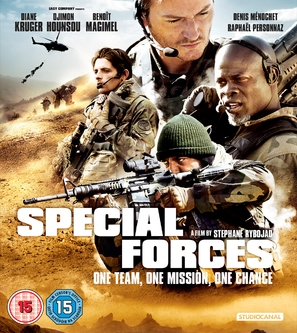 Forces sp&eacute;ciales - British Blu-Ray movie cover (thumbnail)