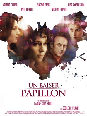 Un baiser papillon - French Movie Poster (thumbnail)