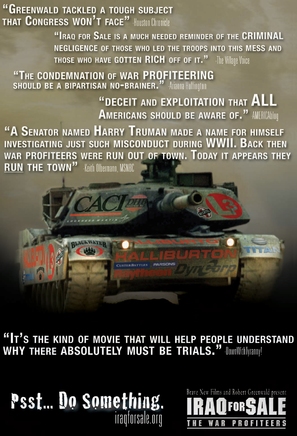 Iraq for Sale: The War Profiteers - Movie Poster (thumbnail)