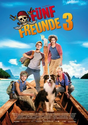 F&uuml;nf Freunde 3 - German Movie Poster (thumbnail)