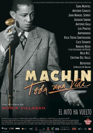 Antonio Mach&iacute;n: Toda una vida - Spanish Movie Poster (thumbnail)