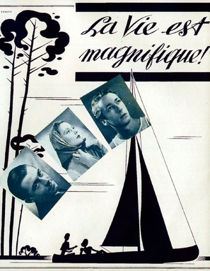 La vie est magnifique - French Movie Poster (thumbnail)