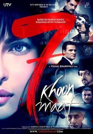 Saat Khoon Maaf - Indian Movie Poster (thumbnail)