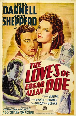 The Loves of Edgar Allan Poe - Movie Poster (thumbnail)