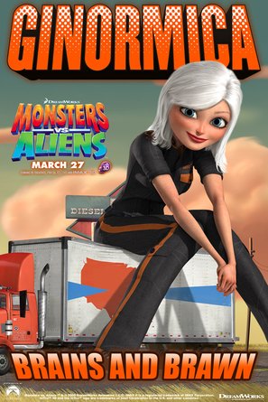 Monsters vs. Aliens - Movie Poster (thumbnail)