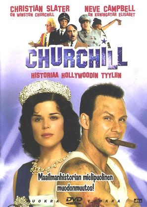 Churchill: The Hollywood Years - Finnish DVD movie cover (thumbnail)