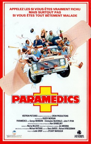 Paramedics - French VHS movie cover (thumbnail)