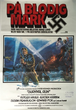 Soldaat van Oranje - Swedish Movie Poster (thumbnail)