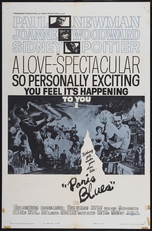 Paris Blues - Movie Poster (thumbnail)