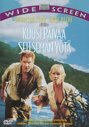 Six Days Seven Nights - Finnish DVD movie cover (thumbnail)