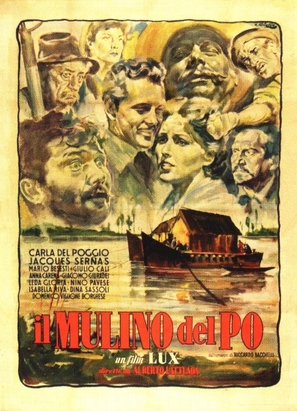 Il mulino del Po - Italian Movie Poster (thumbnail)