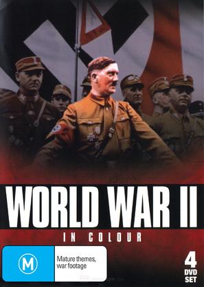 &quot;World War II in Color&quot; - New Zealand DVD movie cover (thumbnail)