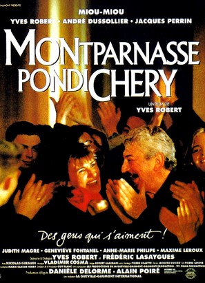Montparnasse-Pondich&eacute;ry - French Movie Poster (thumbnail)