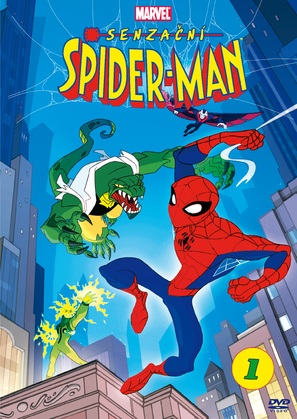 &quot;The Spectacular Spider-Man&quot; - Czech DVD movie cover (thumbnail)