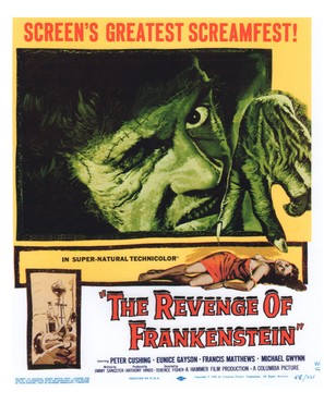 The Revenge of Frankenstein - Movie Poster (thumbnail)