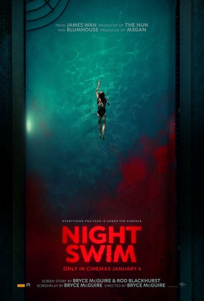 Night Swim - Australian Movie Poster (thumbnail)