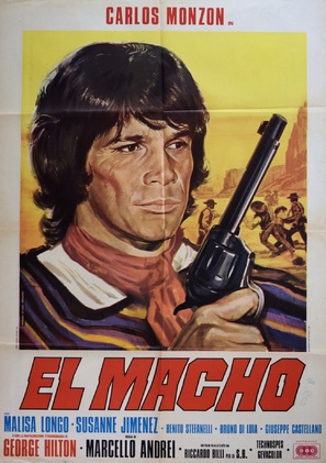 El macho - Italian Movie Poster (thumbnail)