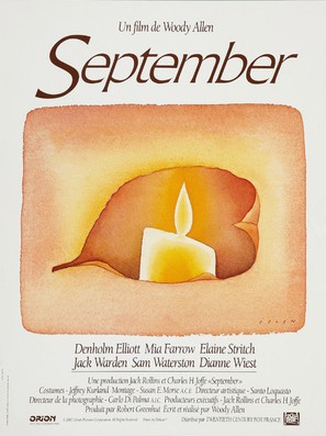 September - French Movie Poster (thumbnail)