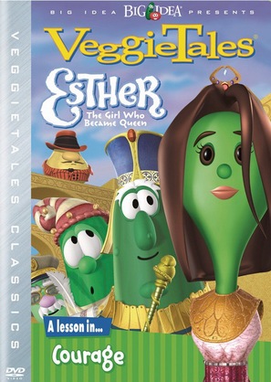 VeggieTales: Esther, the Girl Who Became Queen - DVD movie cover (thumbnail)