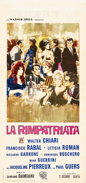 La rimpatriata - Italian Movie Poster (thumbnail)