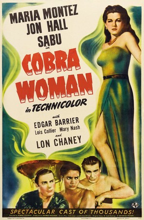 Cobra Woman - Movie Poster (thumbnail)