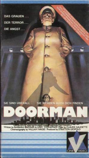 Dead as a Doorman - German VHS movie cover (thumbnail)