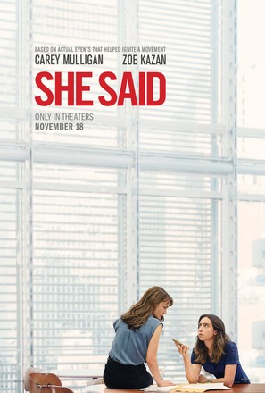 She Said - Movie Poster (thumbnail)