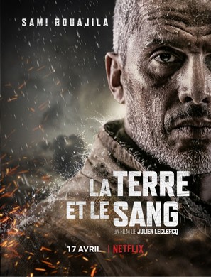 La terre et le sang - French Movie Poster (thumbnail)