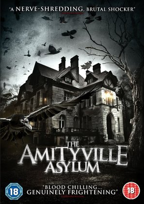 The Amityville Asylum - British DVD movie cover (thumbnail)