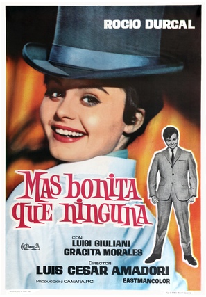 Mas bonita que ninguna - Spanish Movie Poster (thumbnail)