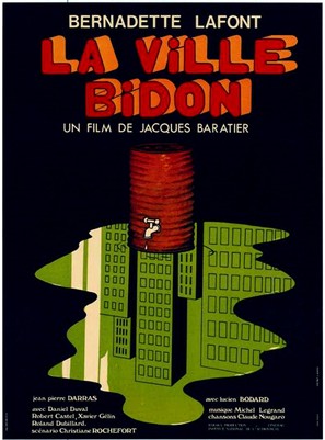 La ville-bidon - French Movie Poster (thumbnail)