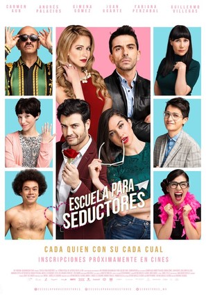 Escuela para Seductores - Mexican Movie Poster (thumbnail)
