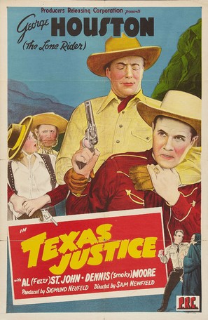The Lone Rider in Texas Justice - Movie Poster (thumbnail)