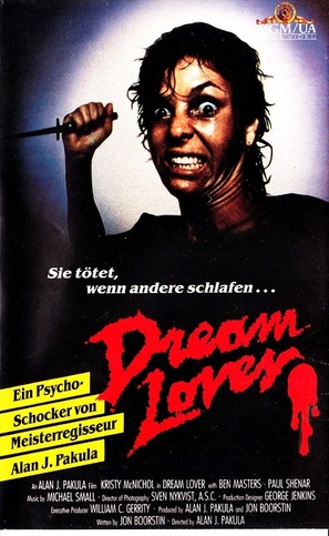 Dream Lover - German VHS movie cover (thumbnail)
