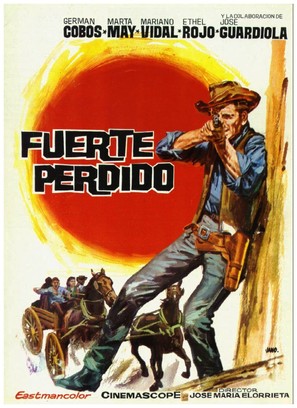 Fuerte perdido - Spanish Movie Poster (thumbnail)