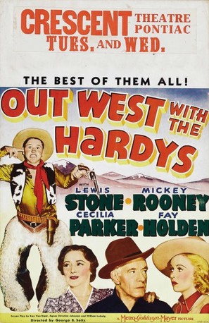 Out West with the Hardys - Movie Poster (thumbnail)