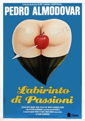 Laberinto de pasiones - Spanish Movie Poster (thumbnail)