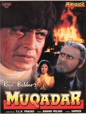Muqaddar - Indian DVD movie cover (thumbnail)