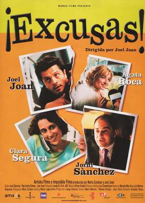 Excuses! - Spanish Movie Poster (thumbnail)